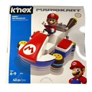 K'NEX‎ Super Mario Mario Kart 8 Mario Kart Set #38724 NEW!